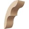 Ekena Millwork 5-inch W x 10-inch D x 14-inch H Ozark Rough Cedar Woodgrain TimberThane Knee Brace, Primed BRCUR05X10X14OZKRCPR - alternate 1